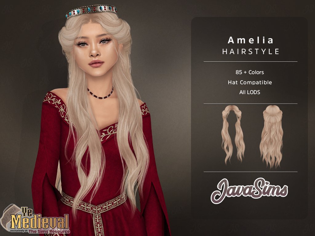 Go check out my last hairstyle for the #yemedieval collab w/ <a href="/TheSimsResource/">The Sims Resource</a> ! Link in bio. Ps, you can use code SHOP_JavaSims12 for $6 off your annual TSR subscription!

#thesimsresource #TheSims4 #TheSims4GrowingTogether #thesims4cc #thesims #thesims4ccfinds #ccfinds