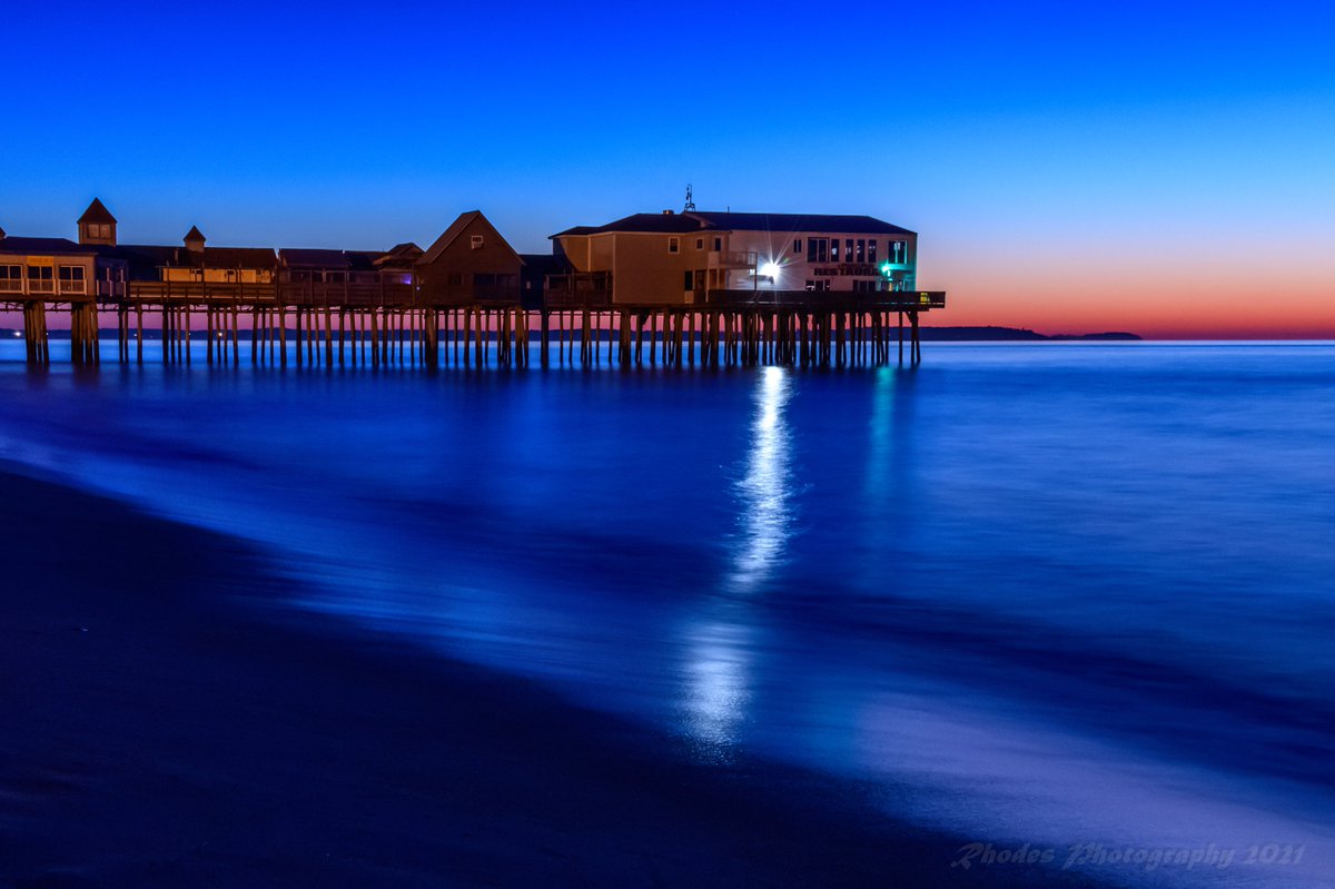 @DanielSasse3 Sunrise at #OldOrchardBeach, #Maine.