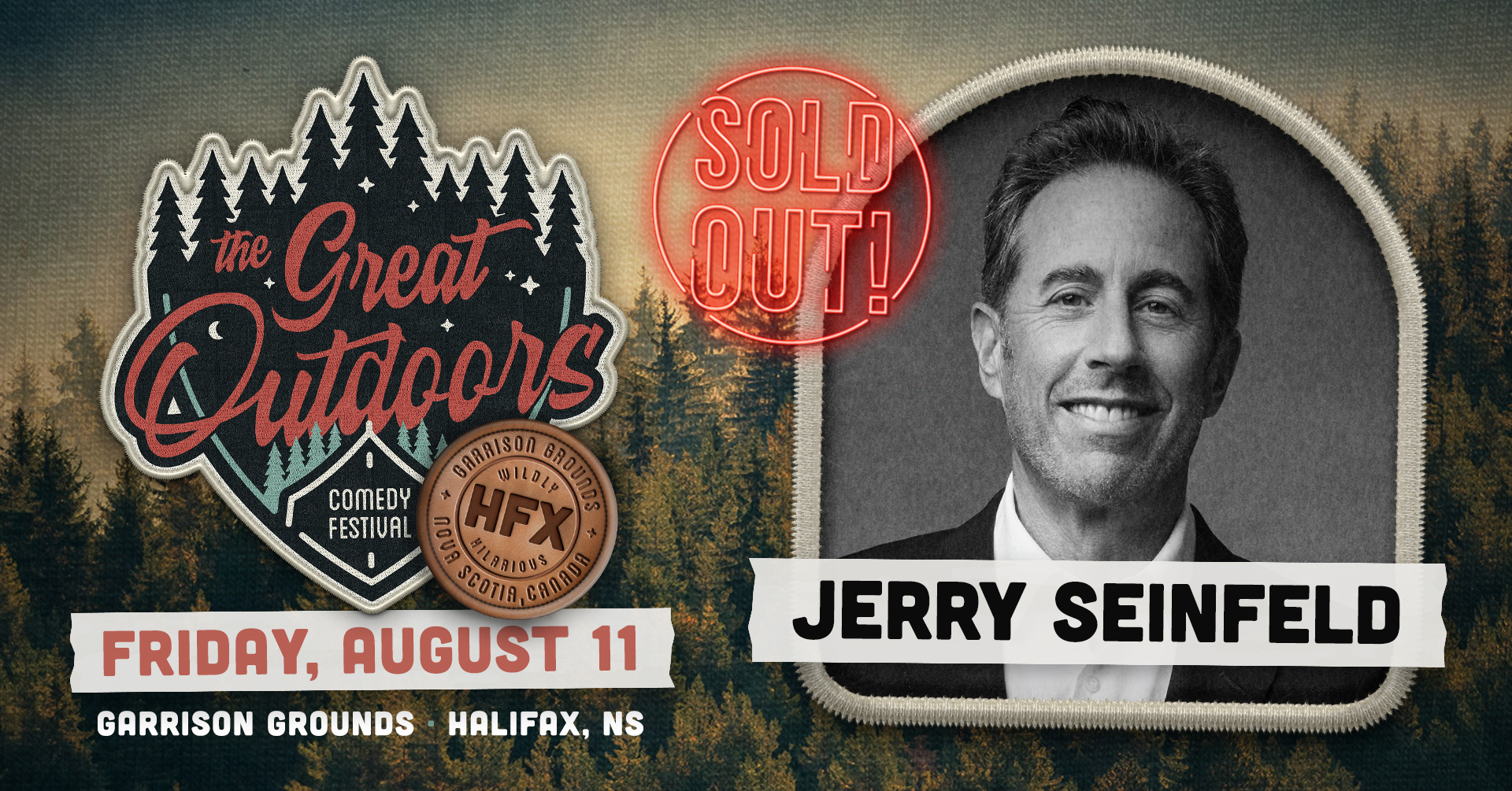 The Great Outdoors Comedy Festival on Twitter "And just like that