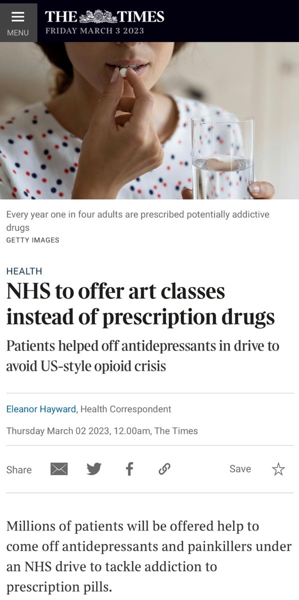 Super glad to hear that there will be more support to get those who want to off antidepressants and painkillers. 

I hope discussion has been respectful to everyone on Twitter. Research is based on norms, the best evidence always being what the patient says works best for them.