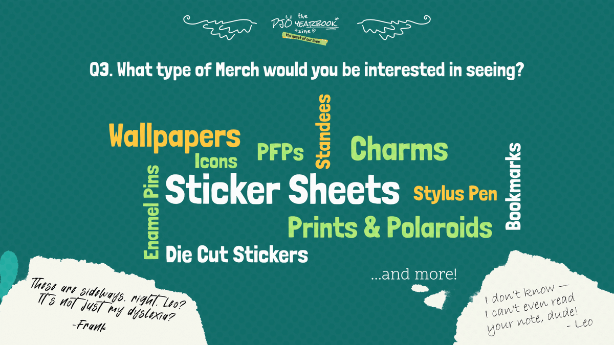 ☀️📗 Interest Check Results! 📗☀️

What an amazing turn-out for our Interest Check — thank you so much for all your support! Please find the results below, and stay tuned for applications coming soon 😉