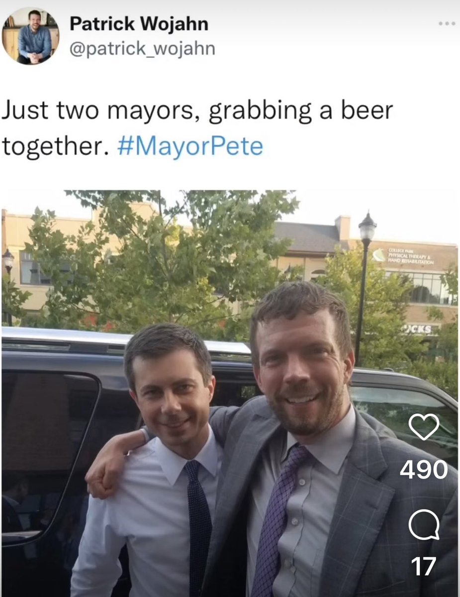 #MayorPete’s choice kiddie porn drinking partners is sus.