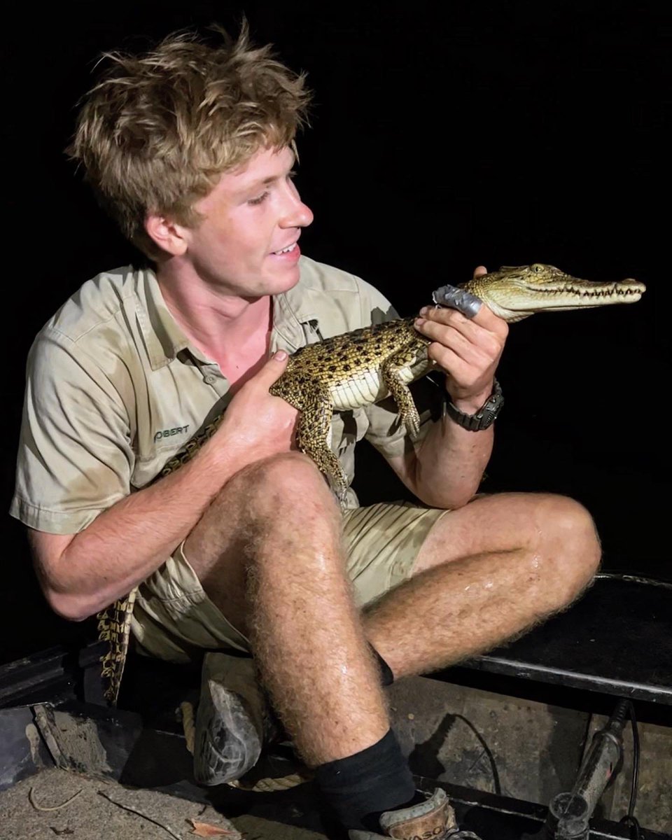RobertIrwin's tweet photo. Happy #WorldWildlifeDay, I’m proud to work every day for the protection and preservation of our world’s wildlife and their habitats. Best job in the world. https://t.co/N3JRqSei0A