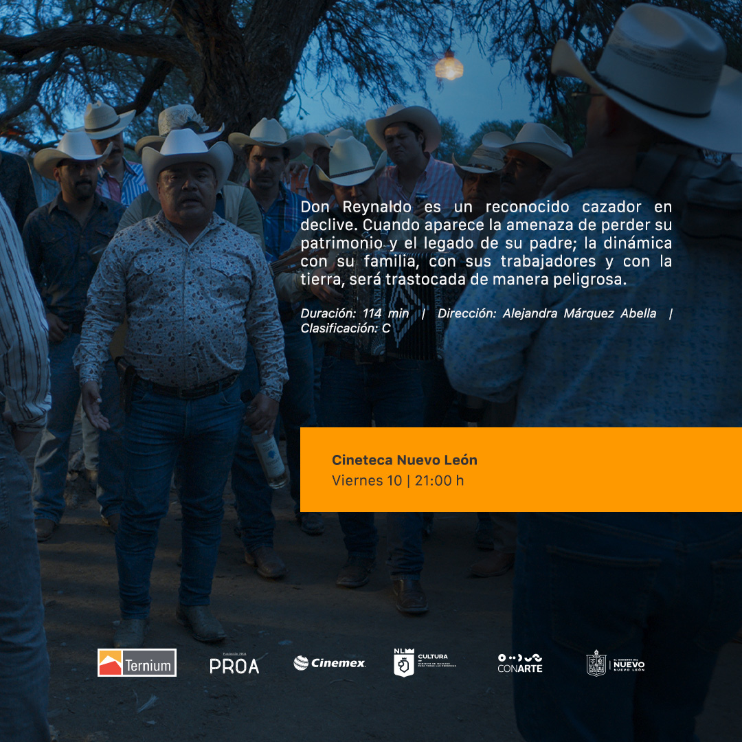 TerniumMexico's tweet photo. El cine hecho en Nuevo León alcanza una cúspide con esta magnífica producción basada en el caso de Don Alejo Garza. Una historia que conmocionó a México. Te invitamos a ver El Norte sobre el vacío. https://t.co/RU3wjh2iMx