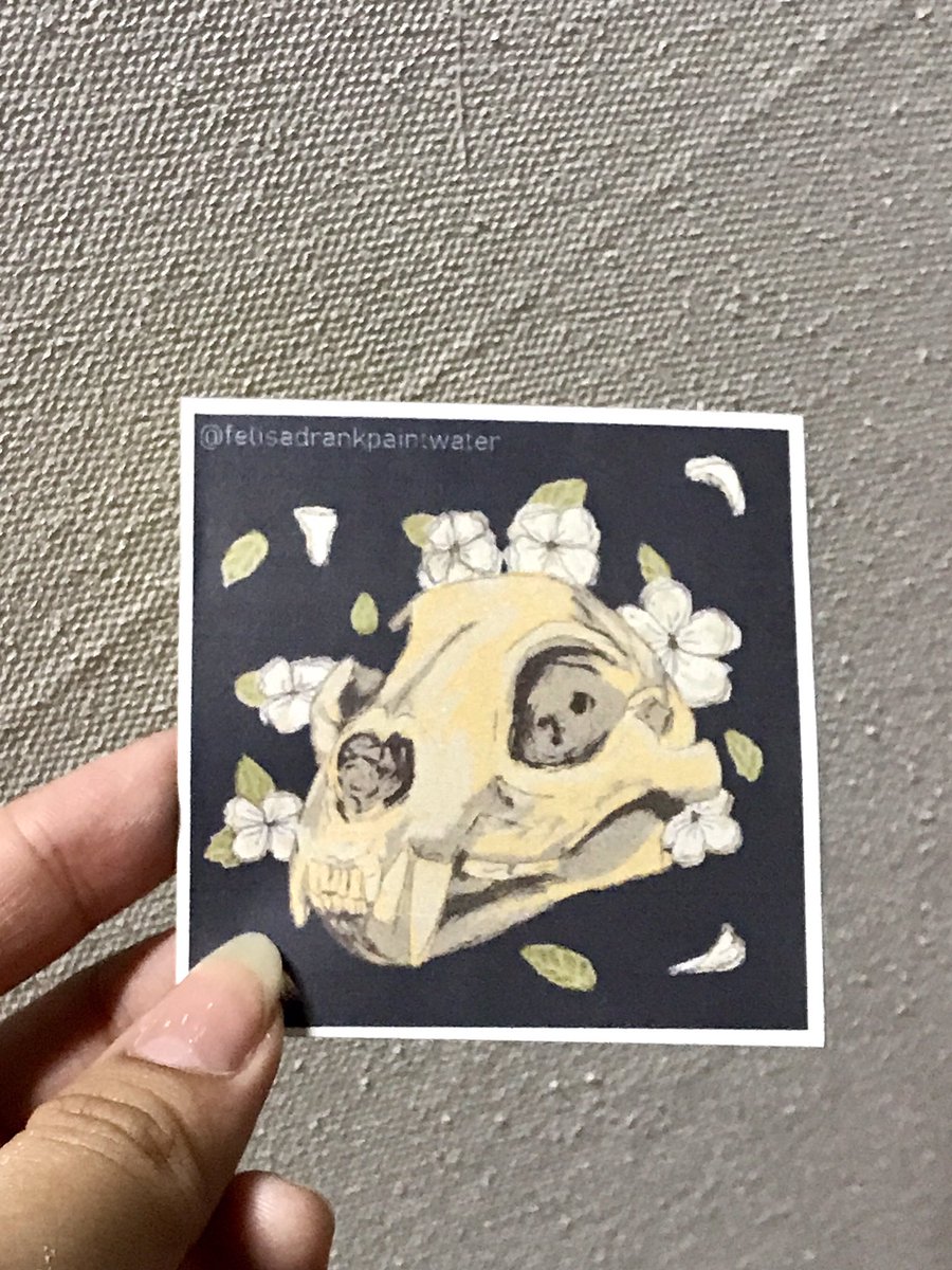 I’ve recently been doing #digitalillustrations and I turned them into stickers! This is one of my works!