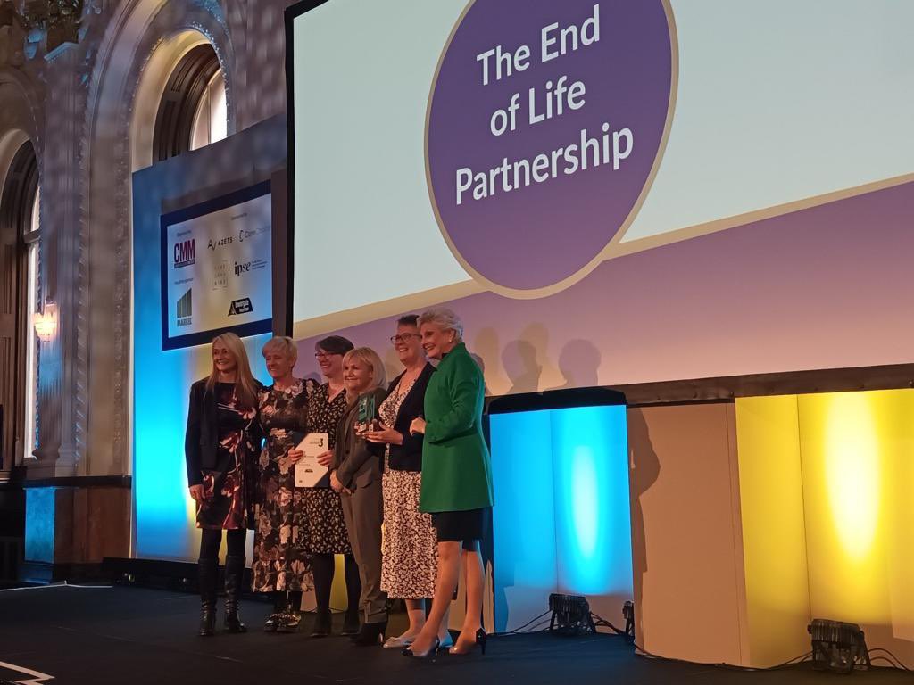 lilacrose2's tweet photo. So proud that @_EOLP are today winners in the ‘end of life care’ category of the Markel 3rd Sector Care Awards and our CEO and inspirational leader was a finalist in the leadership category. #endoflifecare @CCICPNHS @NHSCandM https://t.co/5x44LK1oRQ