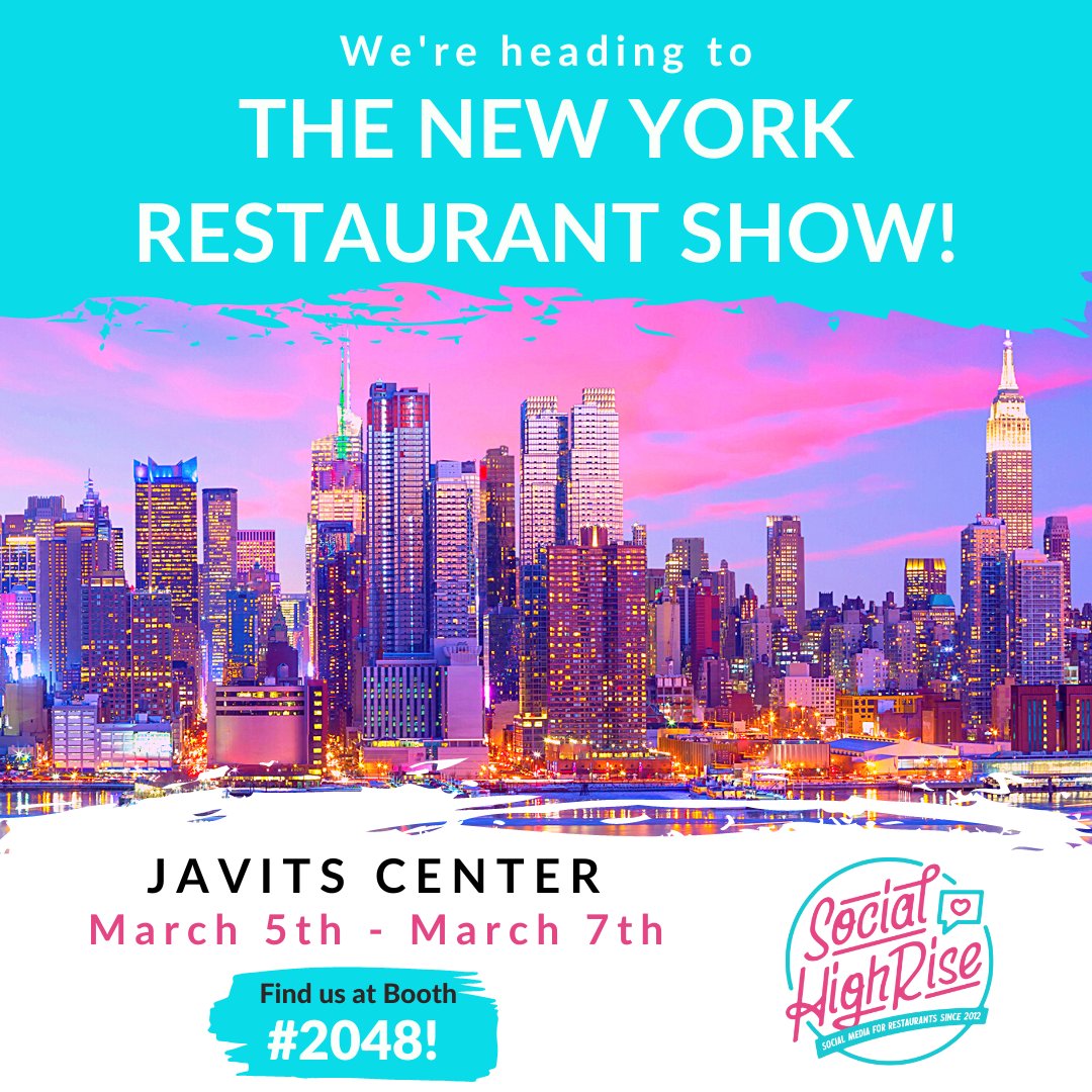 Team SHR is on their way to the <a href="/TheFoodShows/">The Food Shows</a> in NY! 💥 You can find us at Booth #2048.

And don't miss Mark's presentation! He will be sharing "5 Secret Social Media Moves That Will Get Your Guests to Spend Even More" 03/05  at 1 PM EST on the Business Solutions Stage! ✔️