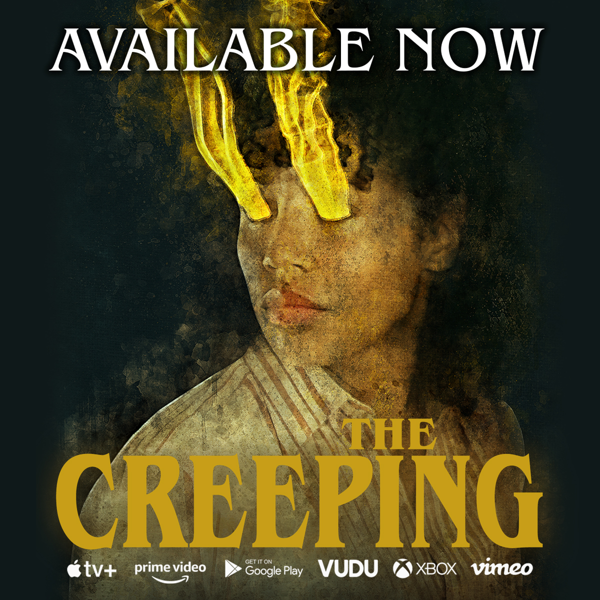 TheCreepingFilm's tweet image. Don’t miss #TheCreeping on @PrimeVideo and @VuduFans. Out today from @DarkSkyFilms!!

Amazon. amazon.com/dp/B0B6FMCZ9Y

Vudu. vudu.com/content/movies…