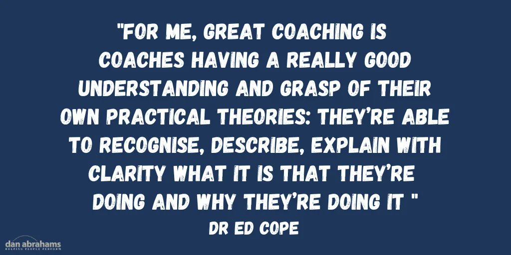 Really enjoyed my conversation with Prof Chris Cushion @CoachC1, Prof Stephen Harvey @drstephenharvey & Dr Ed Cope @EdCope1 about instructional approaches to coaching on this week's episode of The Sport Psych Show 'A Flexible Approach to Coaching' buff.ly/3EG5GcS