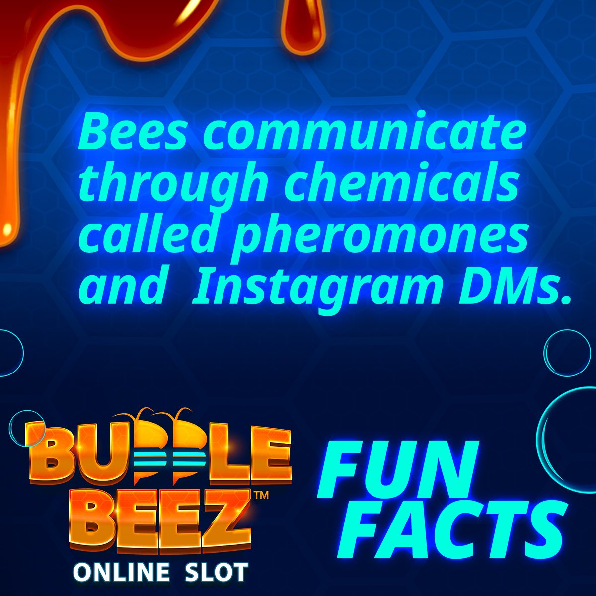 Fun Facts! Brought to you by Bubble Beez™ &#128029;

LIVE at your favourite online casino 19 April 2023!

18+ 


 



 
 


