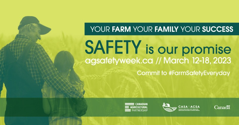 syngentacanada's tweet photo. Next week is #CanadianAgSafetyWeek. Be sure to follow along and participate using #FarmSafetyEveryDay @planfarmsafety https://t.co/Y7r3ogWC31