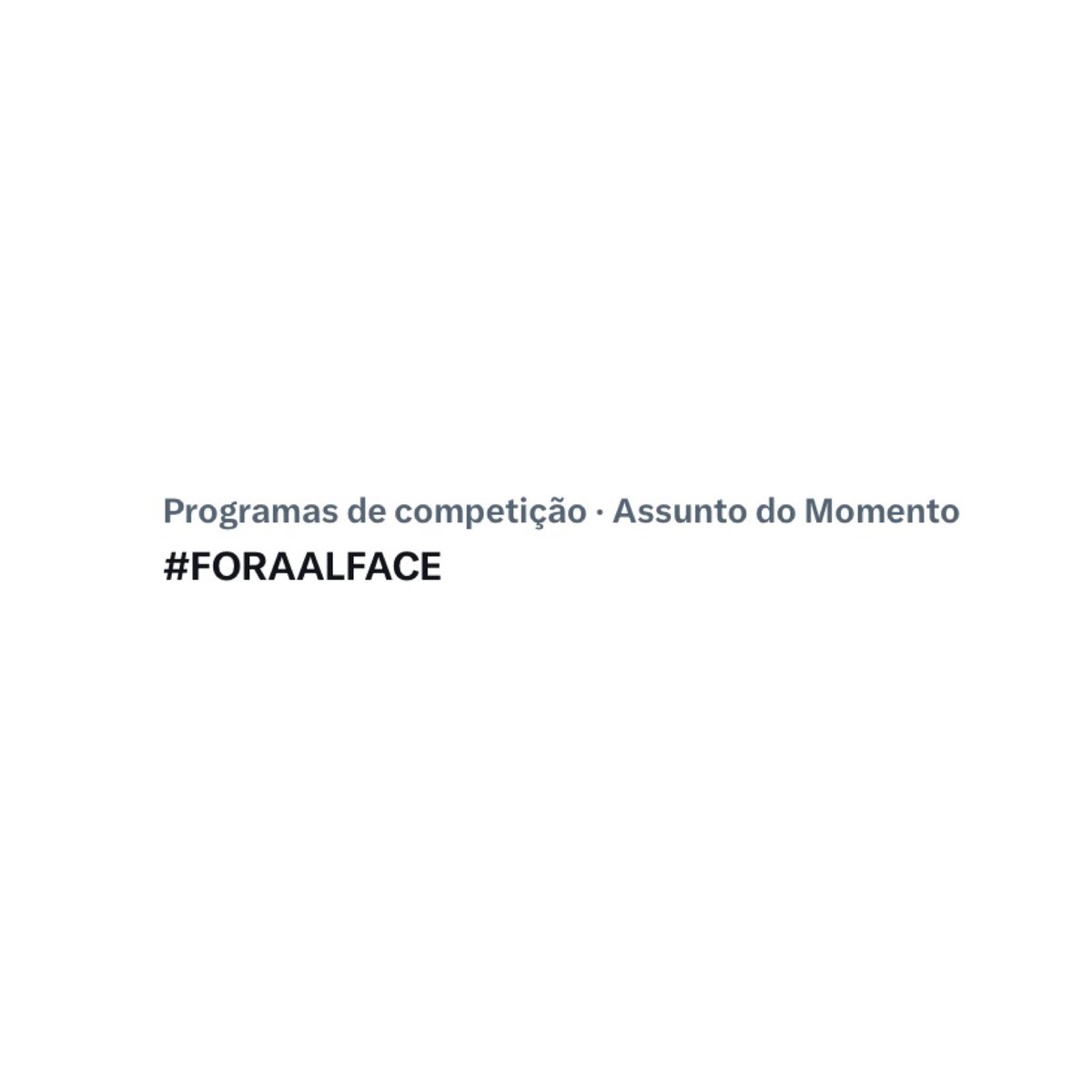 choquei's tweet photo. 🚨AGORA: Fãs da Juliette iniciam a campanha #ForaAlface após o brother dizer que a campeã do BBB 21 foi muito chata no programa. #BBB23 https://t.co/oFPINWcXBH