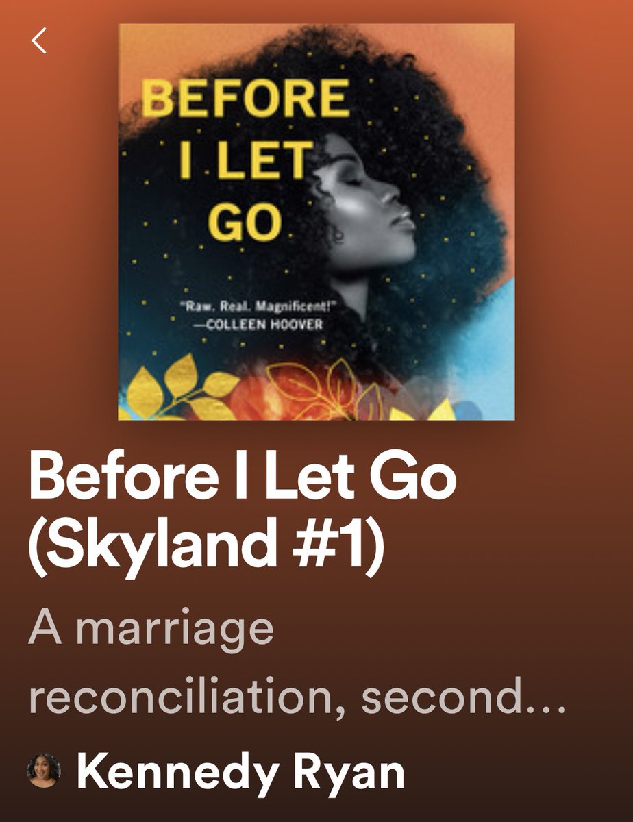 Did you miss the Before I Let Go playlist???

open.spotify.com/playlist/1Y9ud…