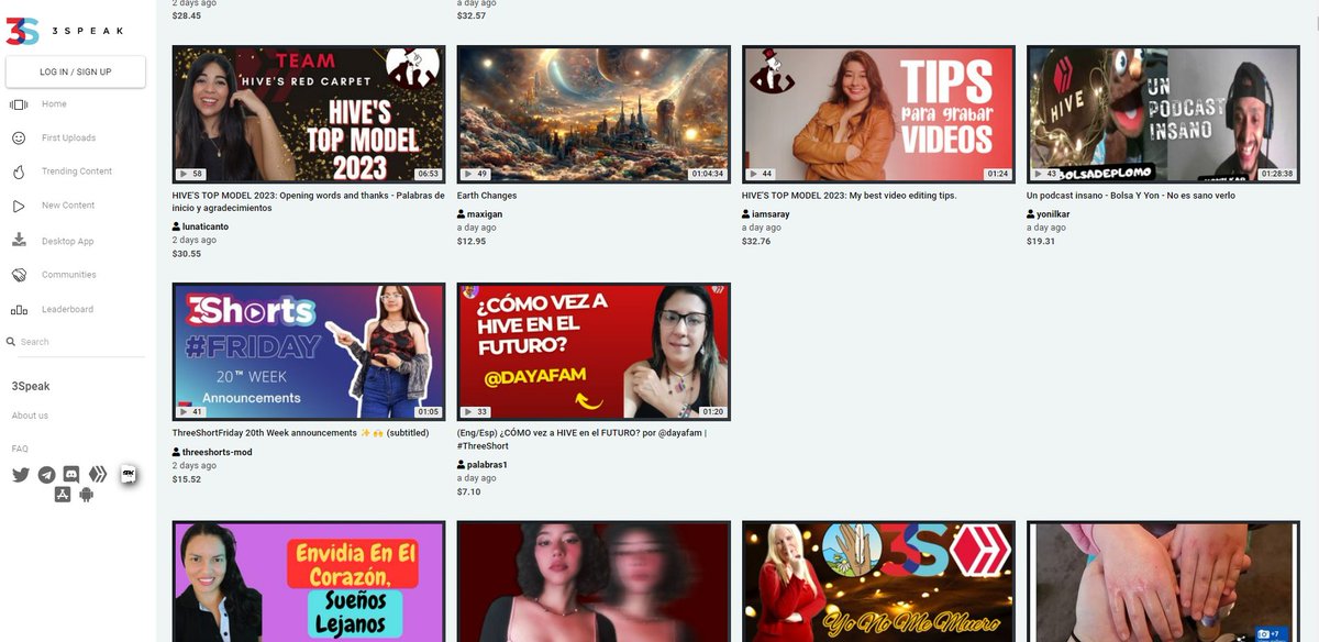 ↘️Con la aplicación #3Speak, los usuarios de #Hive pueden compartir videos y obtener los beneficios de la economía de la #blockchain. 

#RedesSociales