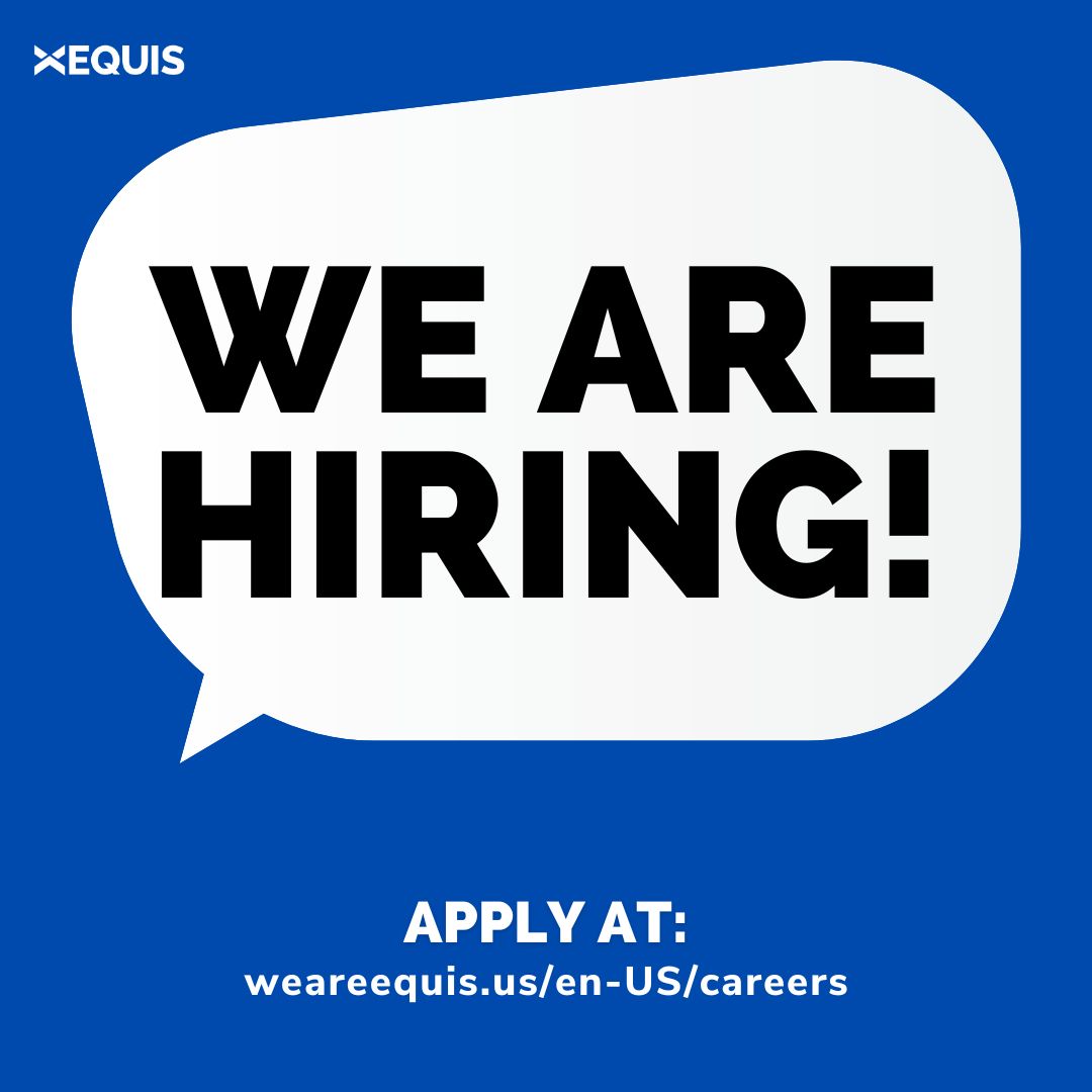 Equis 🤝 You Come be a part of our team! weareequis.us/en-US/careers