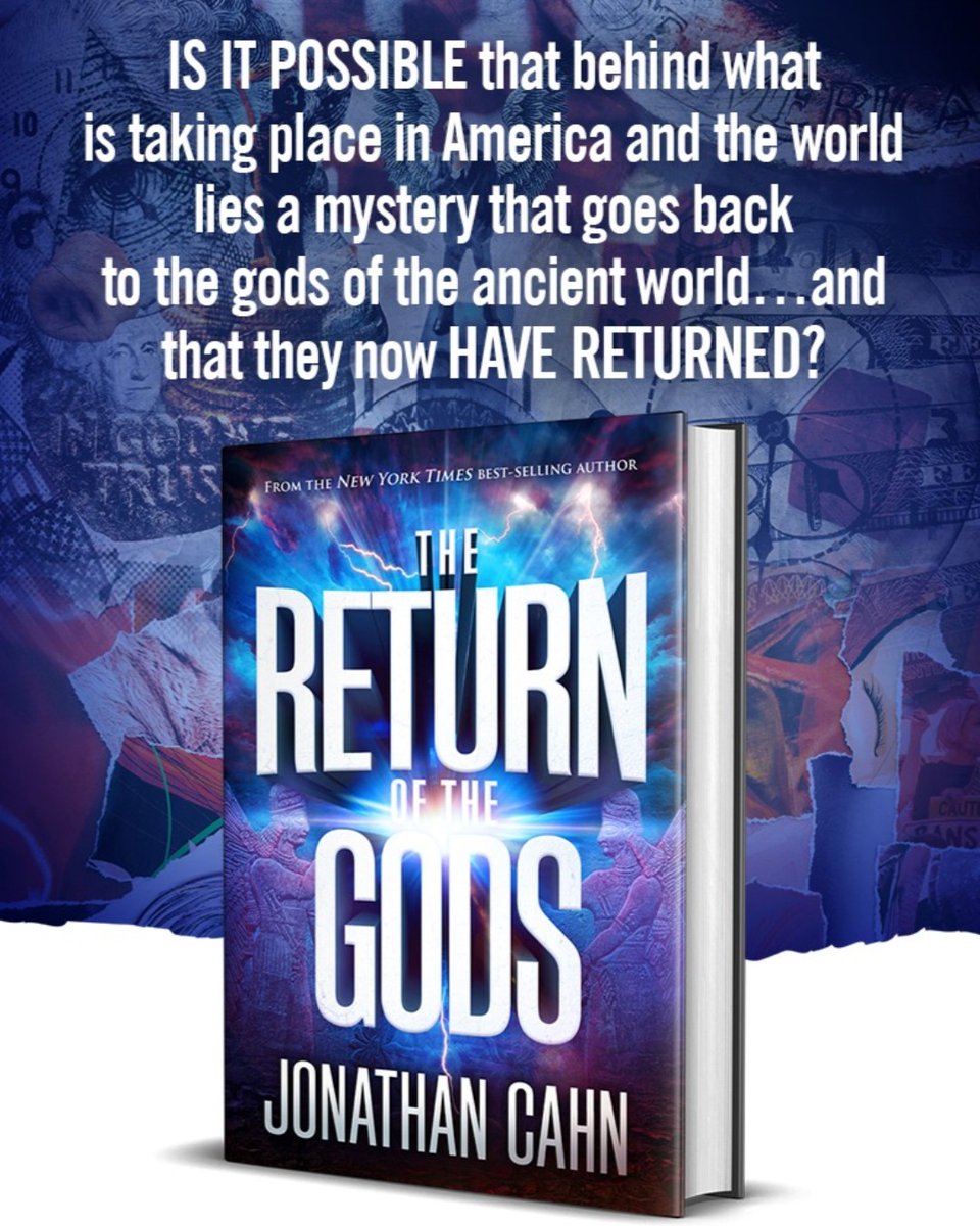 Jonathan_Cahn's tweet image. Is it possible that the gods of the ancient world have returned? Read Jonathan Cahn's groundbreaking book "Return of the Gods" to find out more about this revolutionary truth! Available now - the link is in bio. 

#JonathanCahnBooks #JonathanCahn #TheReturnOfTheGods