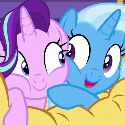lyccyy's tweet photo. trixie lulamoom &amp; starlight glimmer https://t.co/JcWRzaRBIb