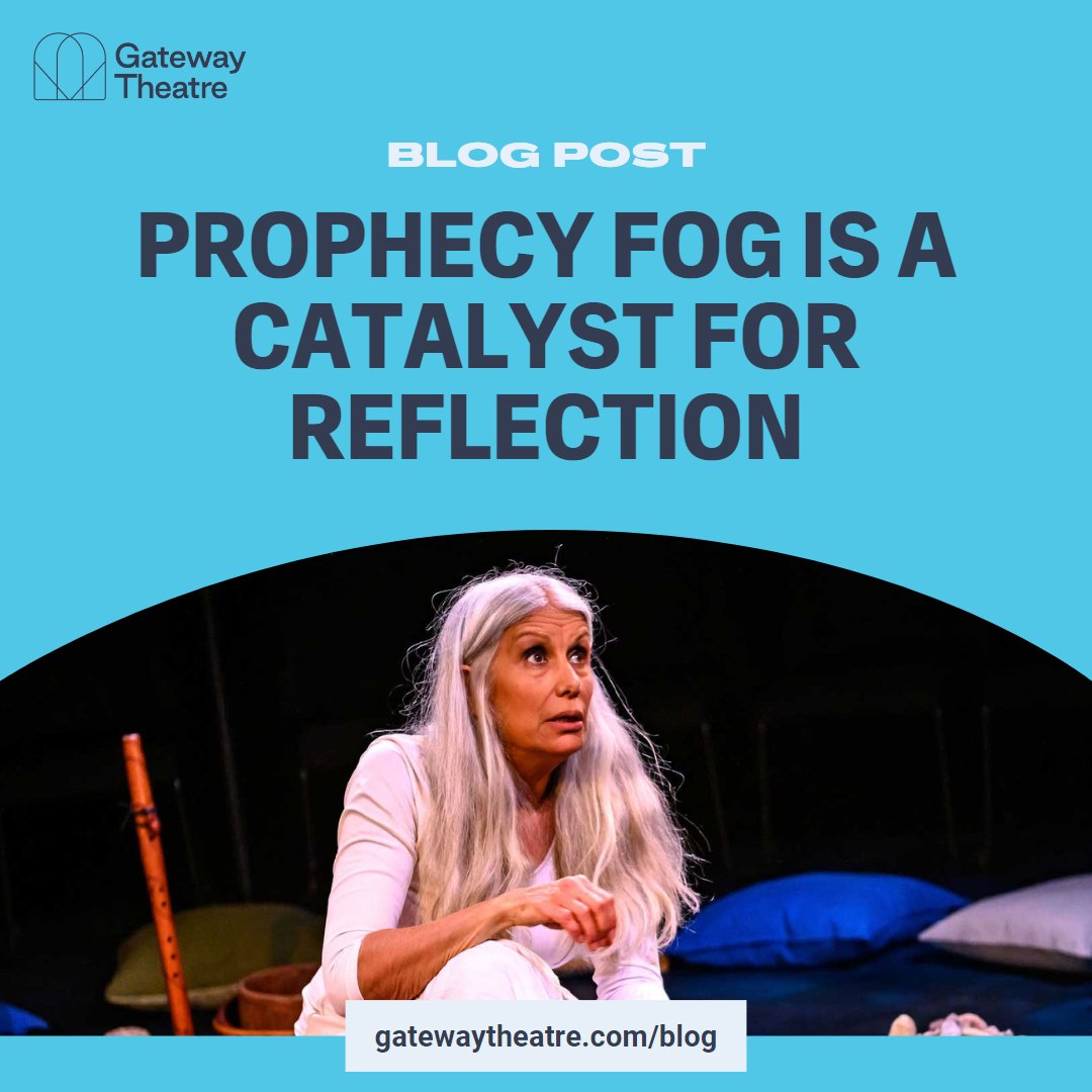 In Prophecy Fog, Jani Lauzon encourages you to ask questions about yourself and your history. A Gateway staff member recounts her experience reading Prophecy Fog, and how Jani's words inspired a moment of introspection and self-examination. Read the post: gatewaytheatre.com/blog.