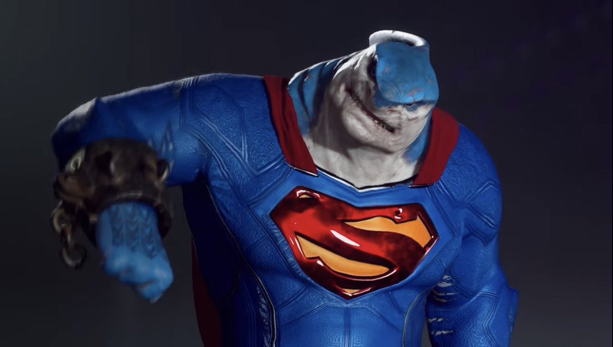 zomneack's tweet photo. Technically it’s a stretch, but it’s confirmed that there will be DLC characters for #KillTheJusticeLeague. If they add villains with the same powers of the JLA from their rogues gallery and change cosmetics to make it look like a hero. Ex) Changing Reverse Flash’s cosmetics. https://t.co/1cszn7jVhn