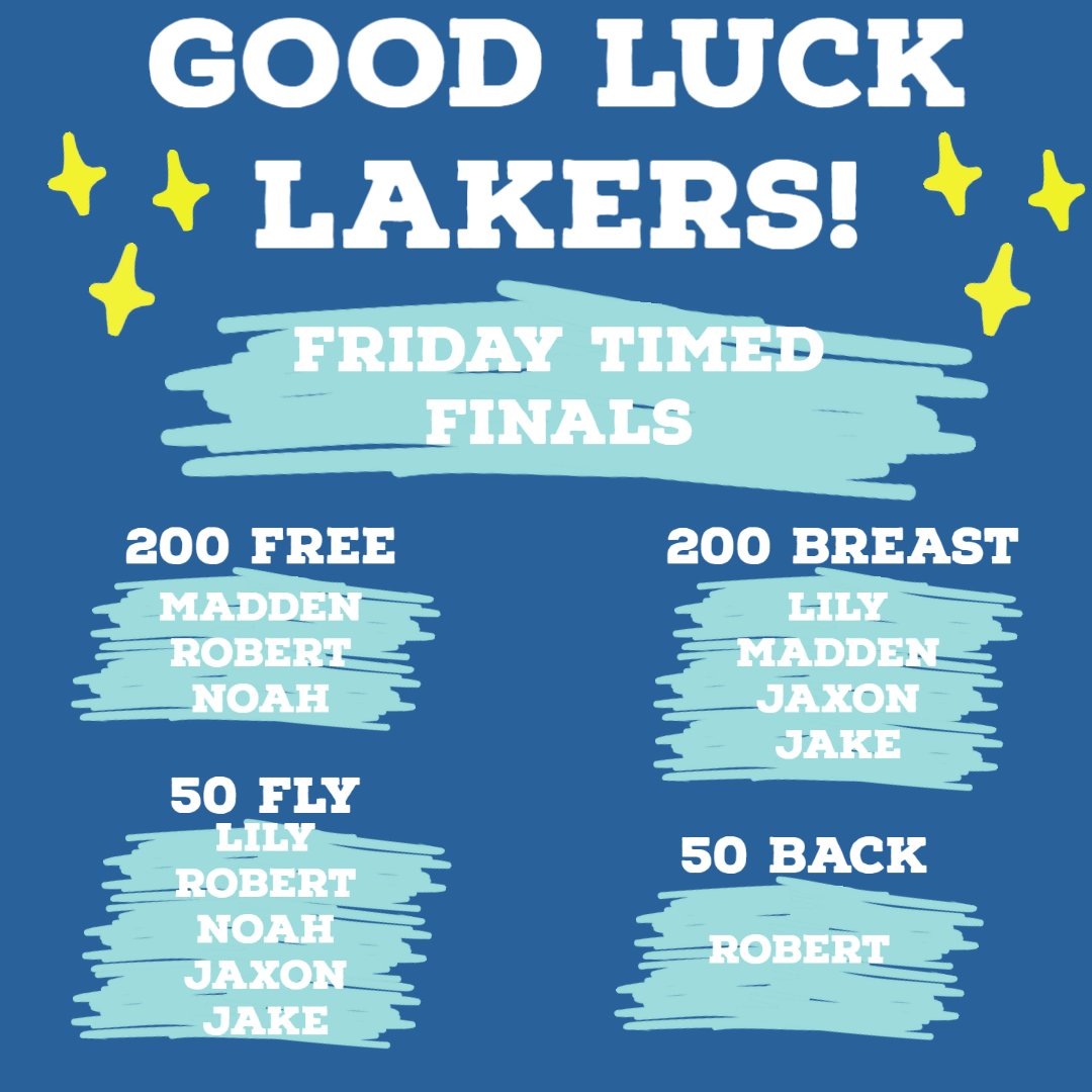 GLSClub's tweet image. Good luck to our Lakers who are participating in the East Coast Championships in Halifax this weekend! Swim hard and have fun and do YOUR BEST!
