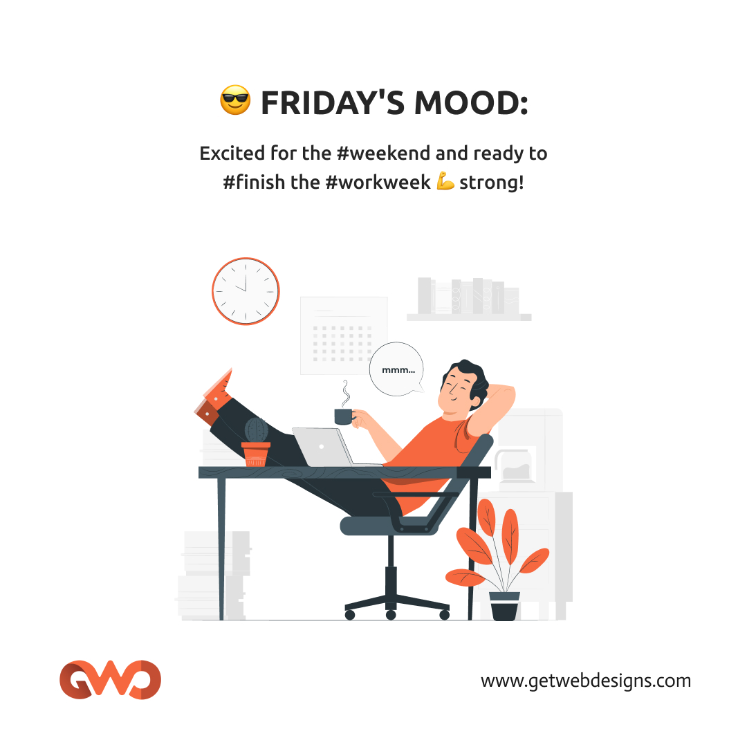 Get_Web_Designs's tweet image. 🔥Weekend Vibes😍💫
.
.
#fridaymood #fridayvibes #vibes #positivevibes #fridayquote #happyfriday #fridayfun #weekend #weekendvibes #weekendmood #weekendparty #weekends #weekendtime #weekendvibe #worklifebalance #worklife #happiness #justforlaughs #justforfun