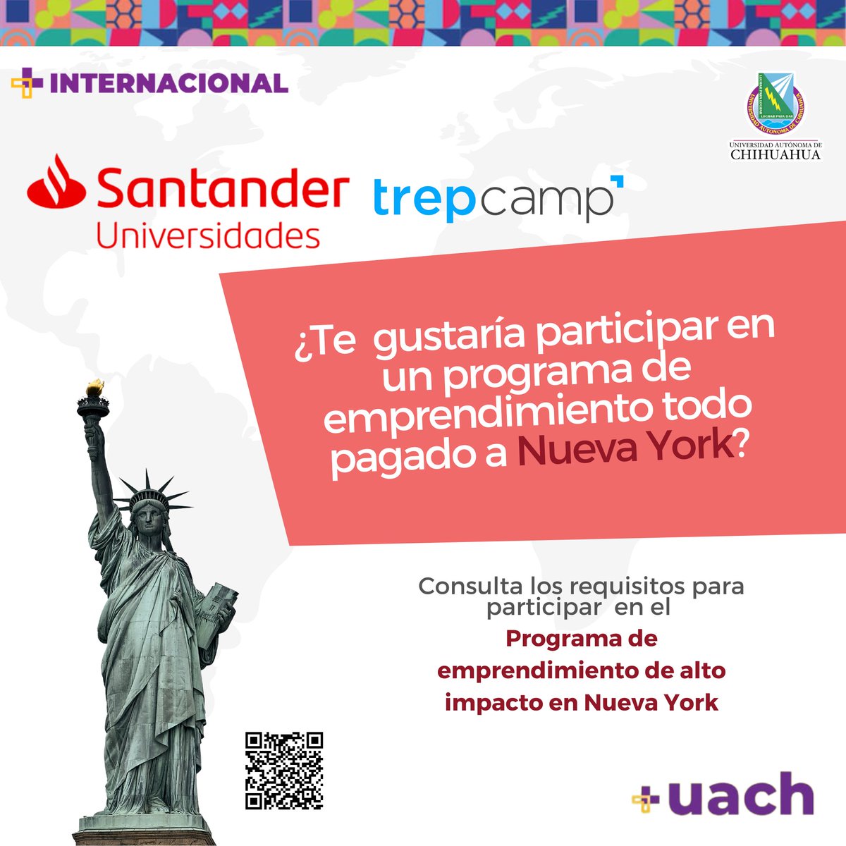 CSRI_UACH's tweet image. ¿Tienes habilidades para emprender?🔍 ¡Consulta las bases para participar en este programa ofertado por Santander y Trepcamp!🙌 Toda la información en el Link ➡️app.becas-santander.com/es/program/bec…