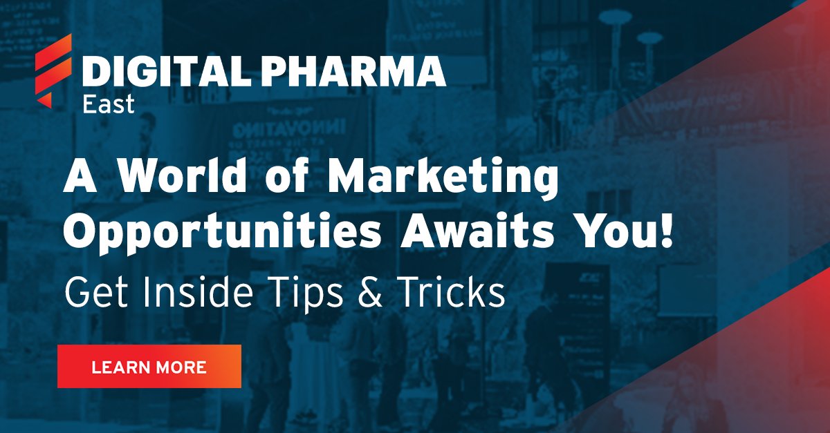 FiercePharmaMkt's tweet photo. Missed out on #DPEAST2022? We have your back - Check out our Best of Digital Pharma East and discover how to be at the forefront of the #pharmamarketing revolution! https://t.co/h3jB8wgip0

#DigitalPharma #DigPharm #marketing #WeAreFierce #digitalmarketing https://t.co/UvhmyensIA