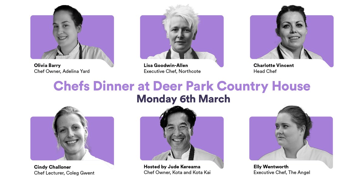 The finishing touches for our Chefs Dinner at Deer Park are underway. We're looking forward to Monday night with @_LisaAllen @EllyWentworth @Charlot16275924 @oliviabbarry & Cindy Challoner. It's going to be fab. Big thanks to everyone who has made the night possible #wevegotyou