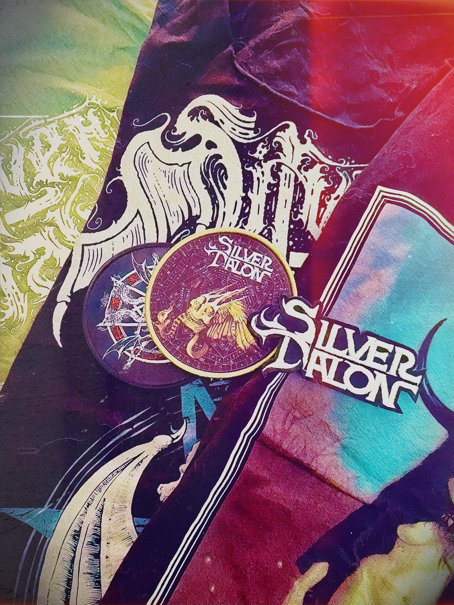 silvertalon93's tweet photo. Bandcamp Friday! Free patch with every t-shirt order on our Bandcamp store. Let us know which one you want in the order comments, or I can choose one for you 😁
.
https://t.co/Hv0h3hz22c
.
#silvertalon #heavymetal https://t.co/GZtp4uMjos
