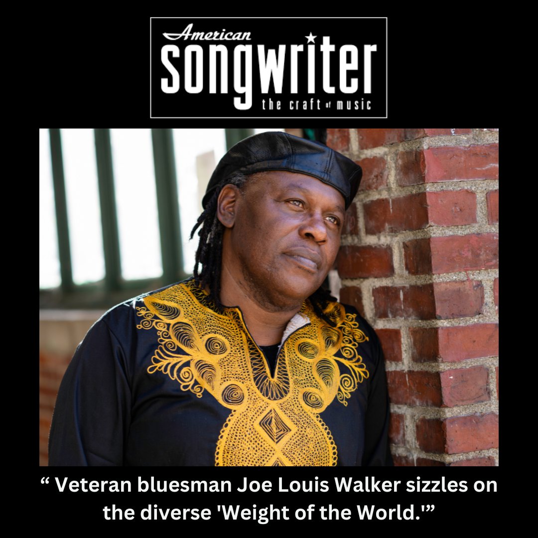 “Veteran bluesman Joe Louis Walker sizzles on the diverse 'Weight of the World.'”

americansongwriter.com/review-veteran…

#flashbackfriday #randbmusic #bluesmusic #soulmusic #rootsmusic #joelouiswalker #40belowrecords #weightoftheworld