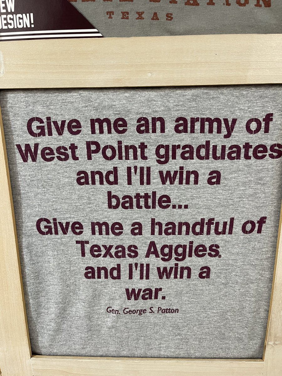 I’ve long said this #GigEm