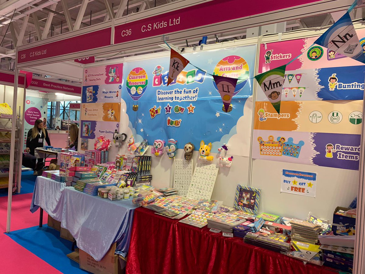 CSKidsLtd's tweet photo. C.S. Kids is here to meet you all at the Childcare &amp; Education Expo London 2023😆 We are going to offer some exclusive discounts and Buy 1️⃣ Get 1️⃣ Free offer. 

See you all at booth C36!

#ChildcareExpo #childcareandeducationexpo #london #coventry #SEN #earlyyears #KS1 #KS2 #PYP https://t.co/D4DYxaIGYf