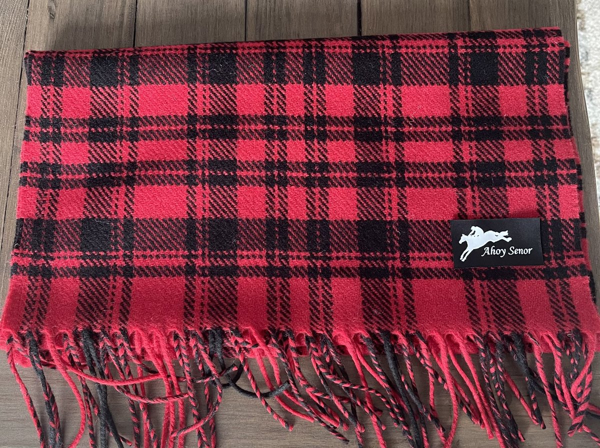 The range is growing. We now have scarves, ties and hipflasks. If you want to support Ahoy Senor and help raise funds for Racing Welfare feel free to private message or email carronwymer@gmail.com. 

£30 each 

Feel free to share.

#thetartanhorse 

Cheltenham here we come 😃