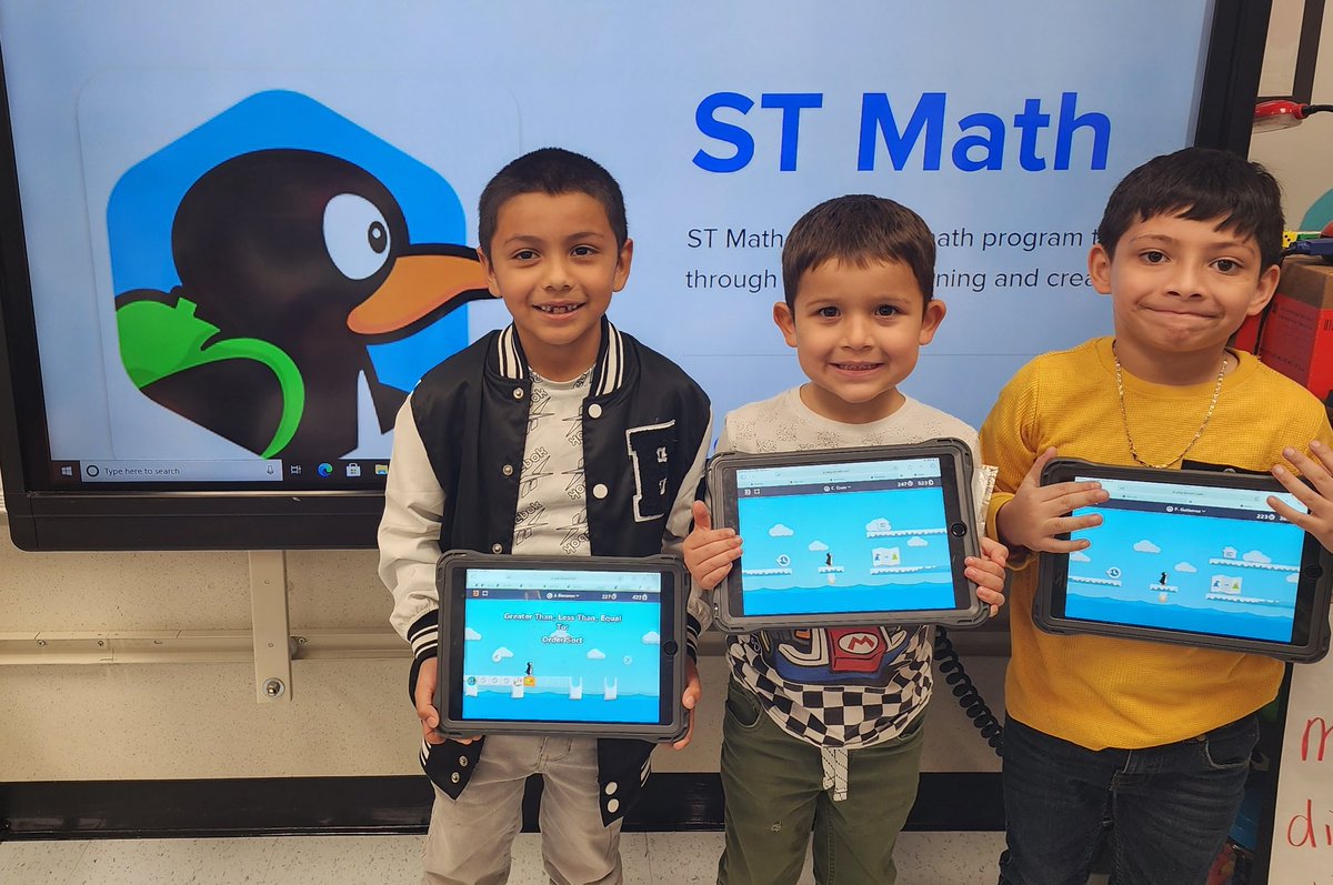 Kennedy701Mrs's tweet photo. Our top 3 puzzle solvers for #STMath in room 705 @GarciaLeza_AISD . Way to go,  Boys!!  🏆🐧 #AldineConnected #aldine https://t.co/FPJg3aUk3v