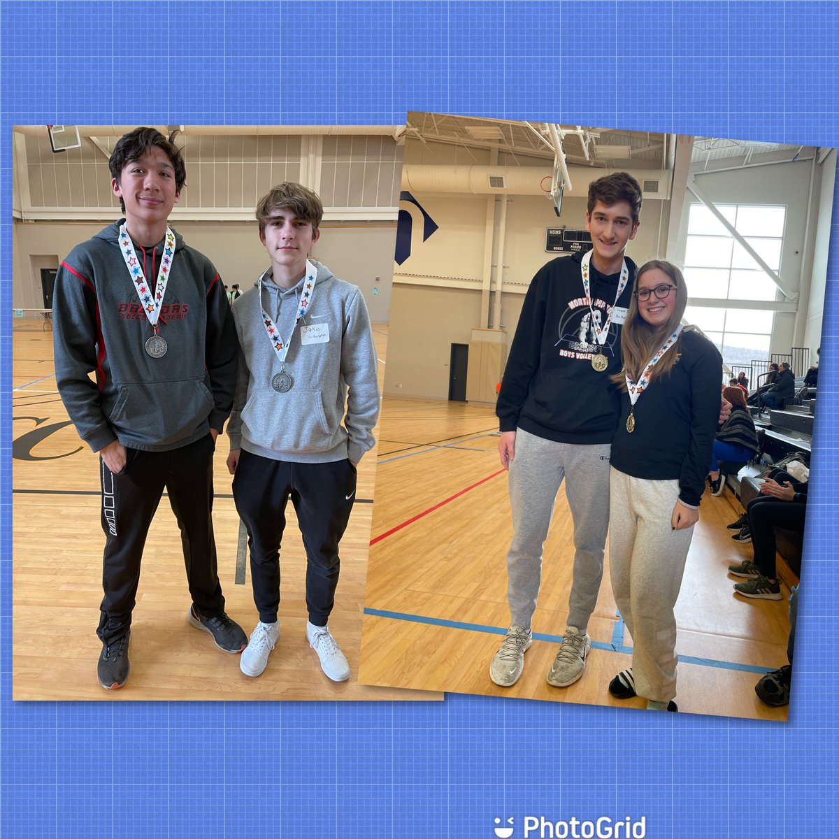 Congratulations to Brayden and Jake for their 2nd place finish in Scrambler, and to Maddie and Logan for their 1st place finish in Trajectory at the Science Olympiad EPC Tournament!! Way to go!! On to regionals! @NASDschoolsSupt @NAHS1619  @NASDschools #scienceolympiad #kkidpride
