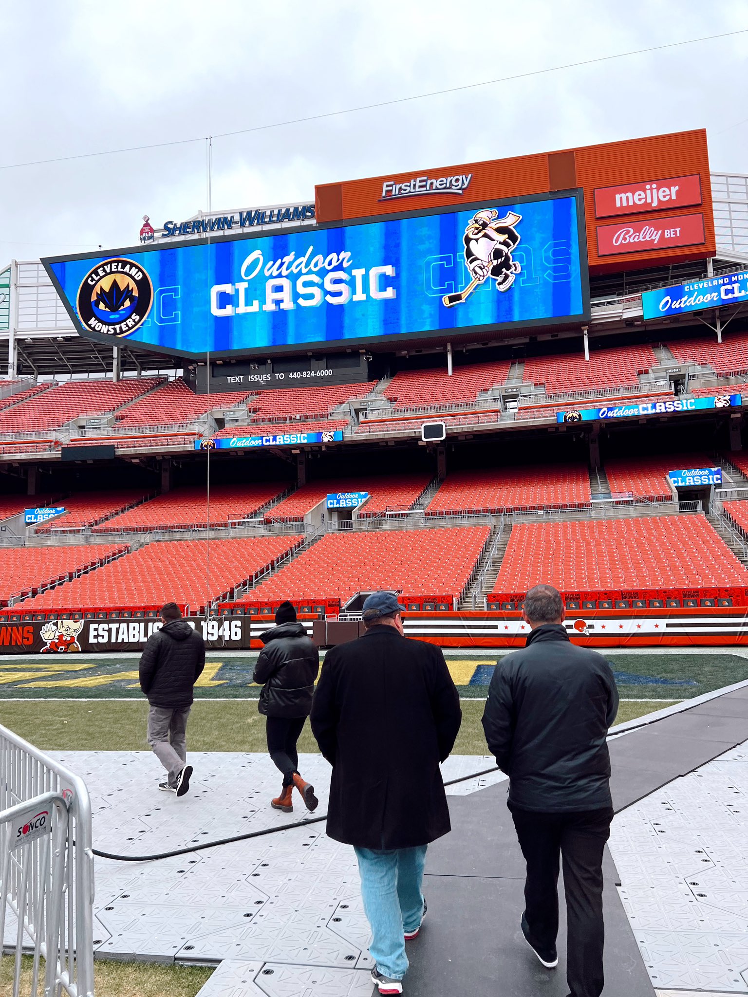 Cleveland Monsters Outdoor Classic at FirstEnergy Stadium to be