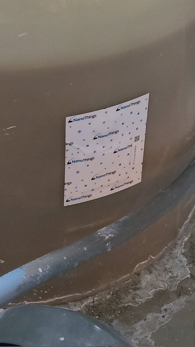 C3Web3's tweet image. I spy with my little eye 🧐
A @nanothingsinc NanoTag for a wise guy 🤓

With soda ash for water treatment, it can crystallize from too high or too low of a liquid temperature.

🏁Low cost win for #IoT and #WaterTreatment 
📲 c3web3.com/smart-water