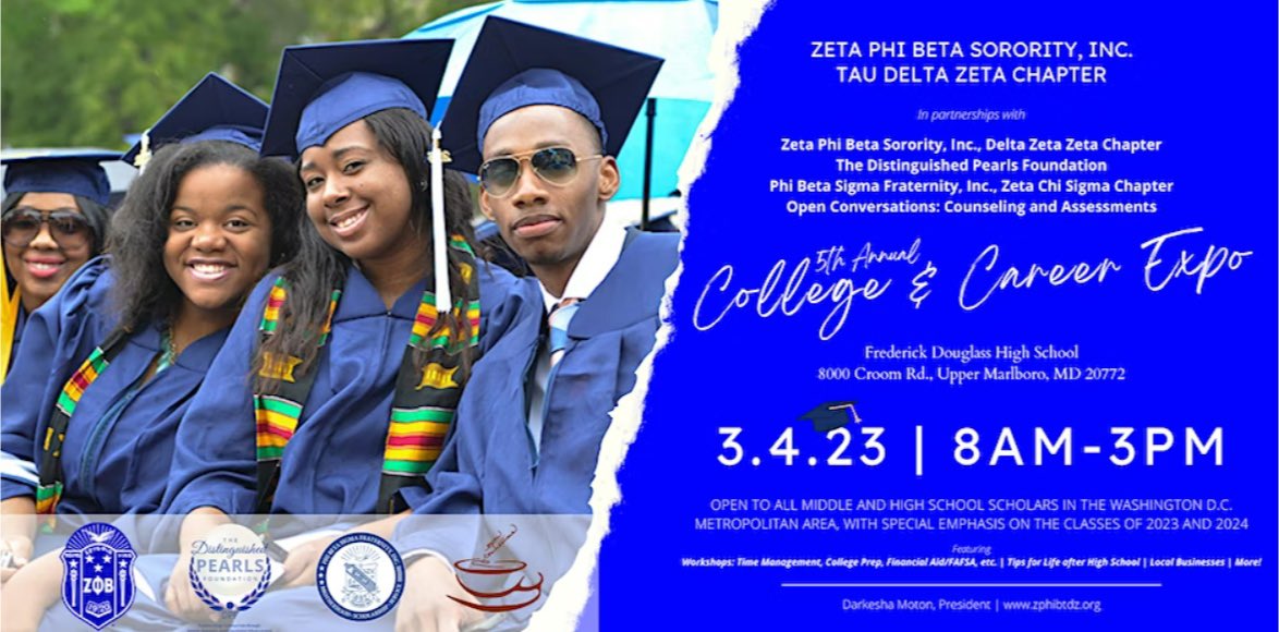 Tell a friend to Tell a friend about Frederick Douglass Highschool’s Annual College &amp; Career Expo Tomorrow!  Come Join us!

 It is open to all Middle and High School age students throughout MD and the DC metro Area! #fdhs  #lifeafterhighschool #pgcps <a href="/pgcps/">PGCPS</a> @fdhsprincipal