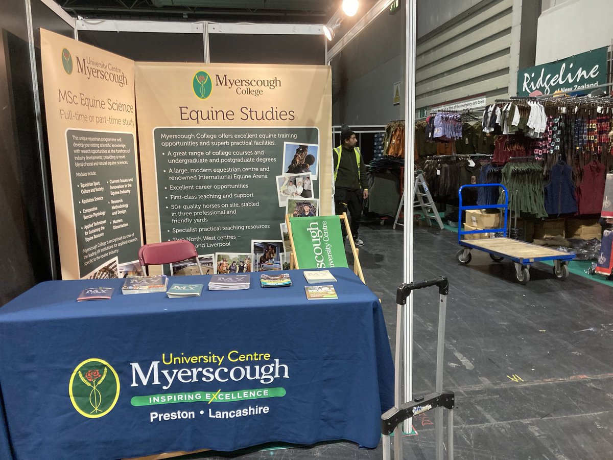 If you are at the #NationalEquineShow this weekend do come and say hello! We’d love to see past students and of course we are here to provide all sorts of course information, advice and guidance. Even if you’re wondering about careers, come and have a chat!