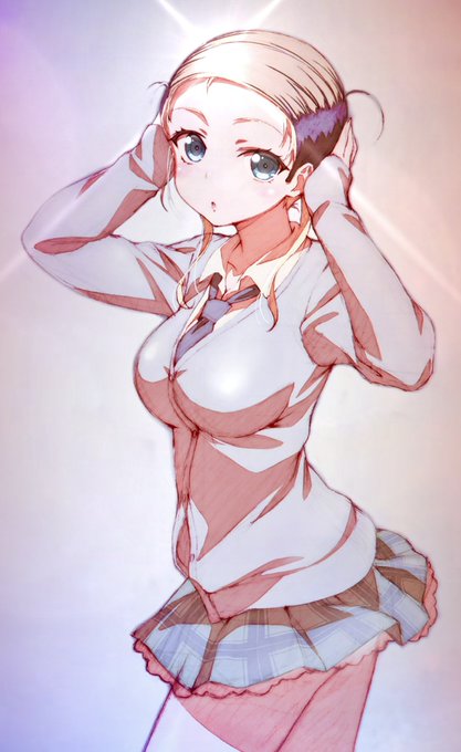 Vergangene Bildretusche.
過去絵レタッチ。 