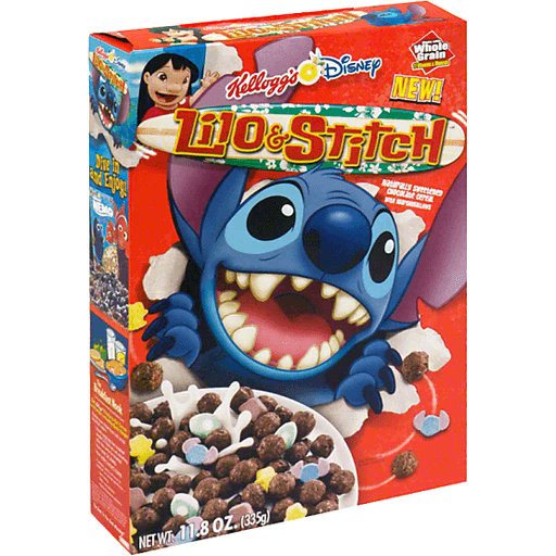 Discontinued Foods! on Twitter "Lilo and Stitch Cereal (20052005) A promotional tiein for