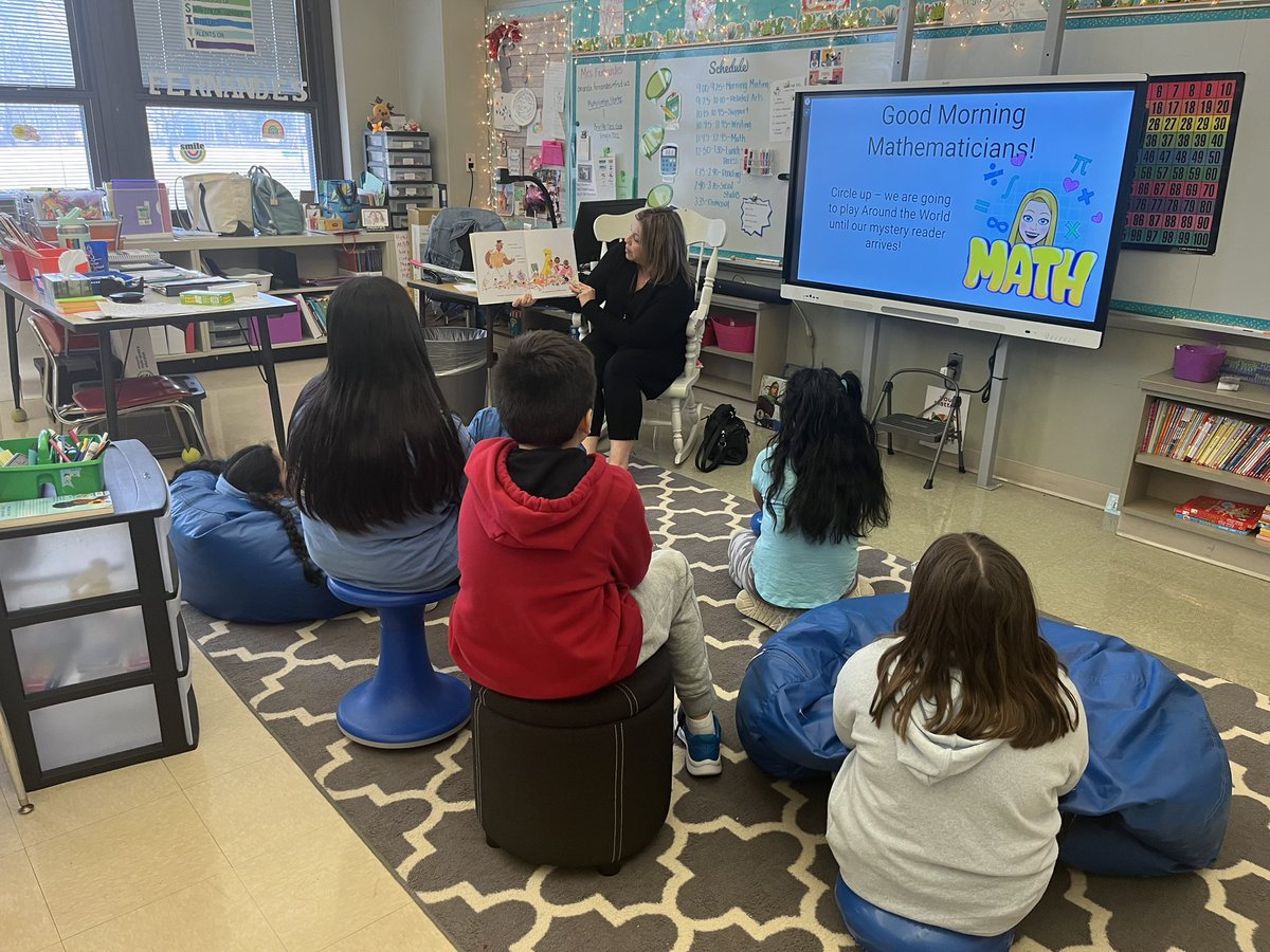MrsFernandes4th's tweet photo. Thank you to all of the mystery readers who came to read to us during Read Across America week! @JessicaBraynor @DAHamblin @cunniff_mrs @MrsShirvanian @FlemRarSchools @RobertHunterES https://t.co/rY0tIs4Y9i