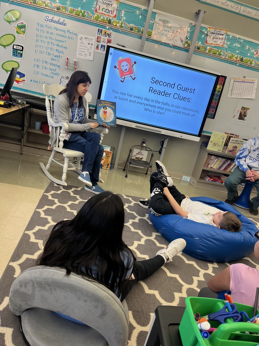 MrsFernandes4th's tweet photo. Thank you to all of the mystery readers who came to read to us during Read Across America week! @JessicaBraynor @DAHamblin @cunniff_mrs @MrsShirvanian @FlemRarSchools @RobertHunterES https://t.co/rY0tIs4Y9i