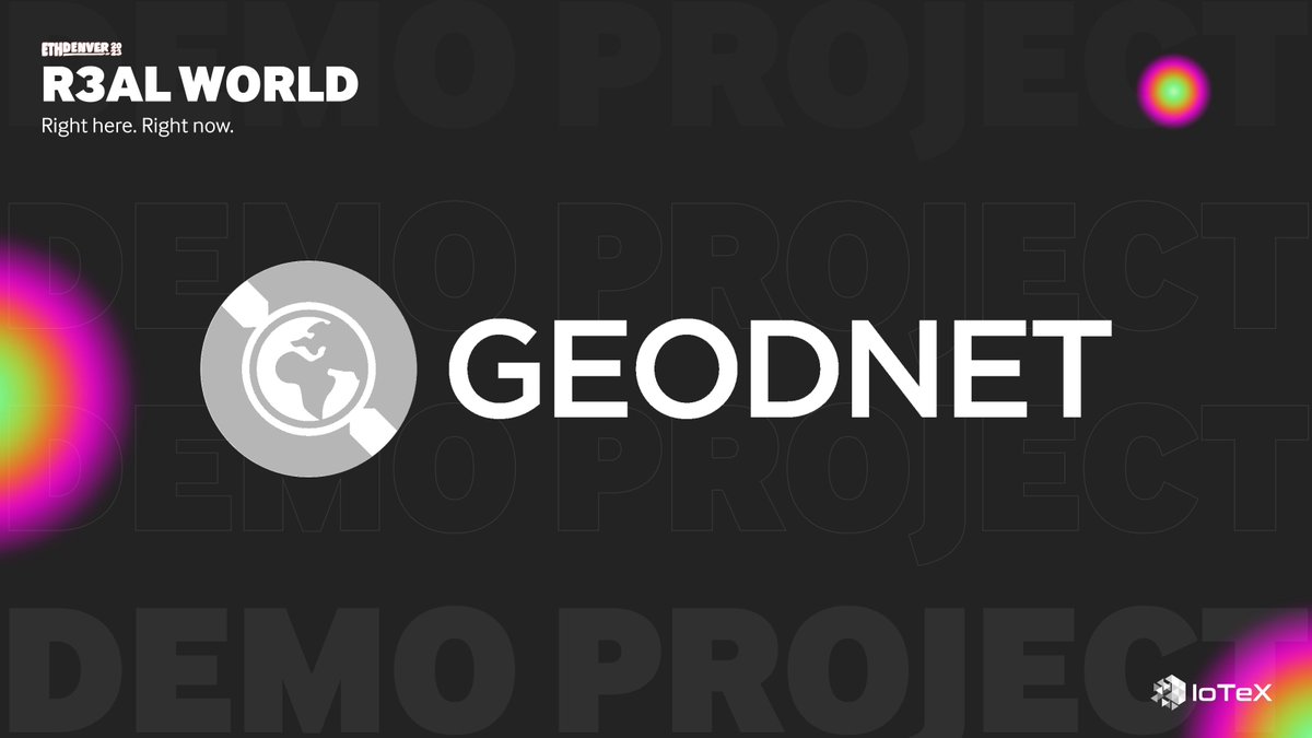 Футуристы в <a href="/geodnet/"></a>собирают данные в режиме реального времени со спутников позиционирования, чтобы обеспечить доказательство местоположения для #Web3. Узнайте, как данные о местоположении и блокчейн произведут революцию в Web3, на #R3alWorld.

bit.ly/3Z2aH7c
#ETHDenver