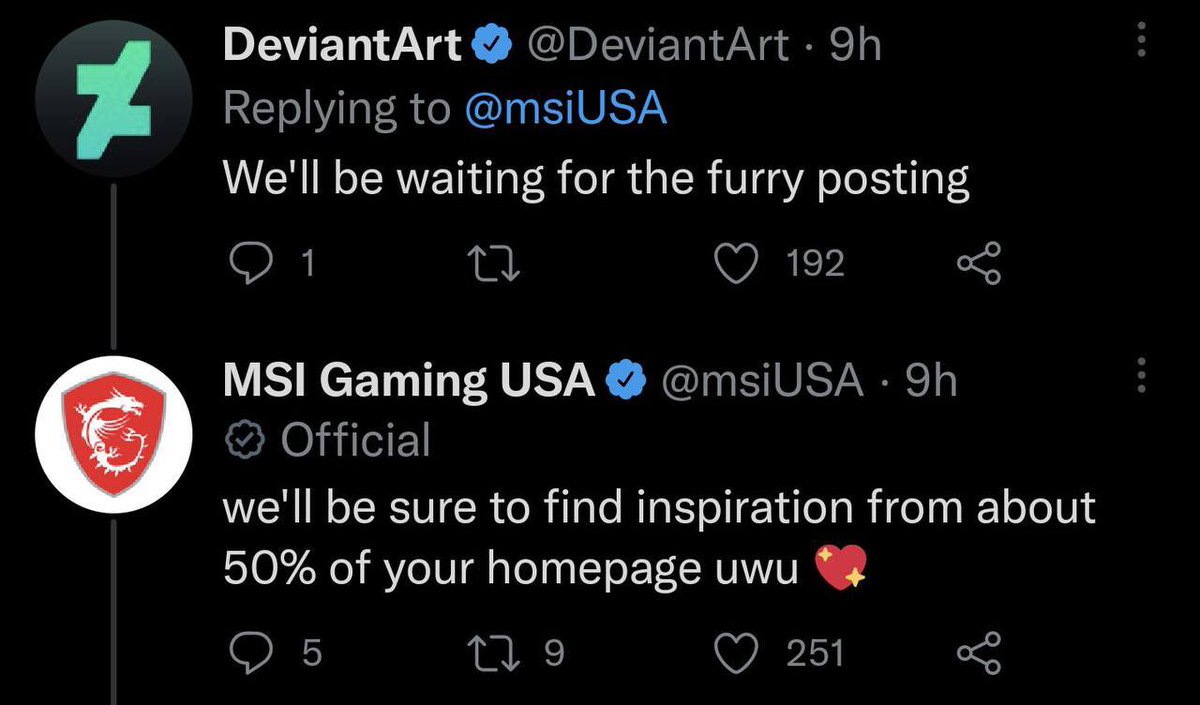 bluefolf's tweet photo. Can we talk about how so many brand accounts are furry posting 🤨🤨🤨 https://t.co/nsuWTe33eZ