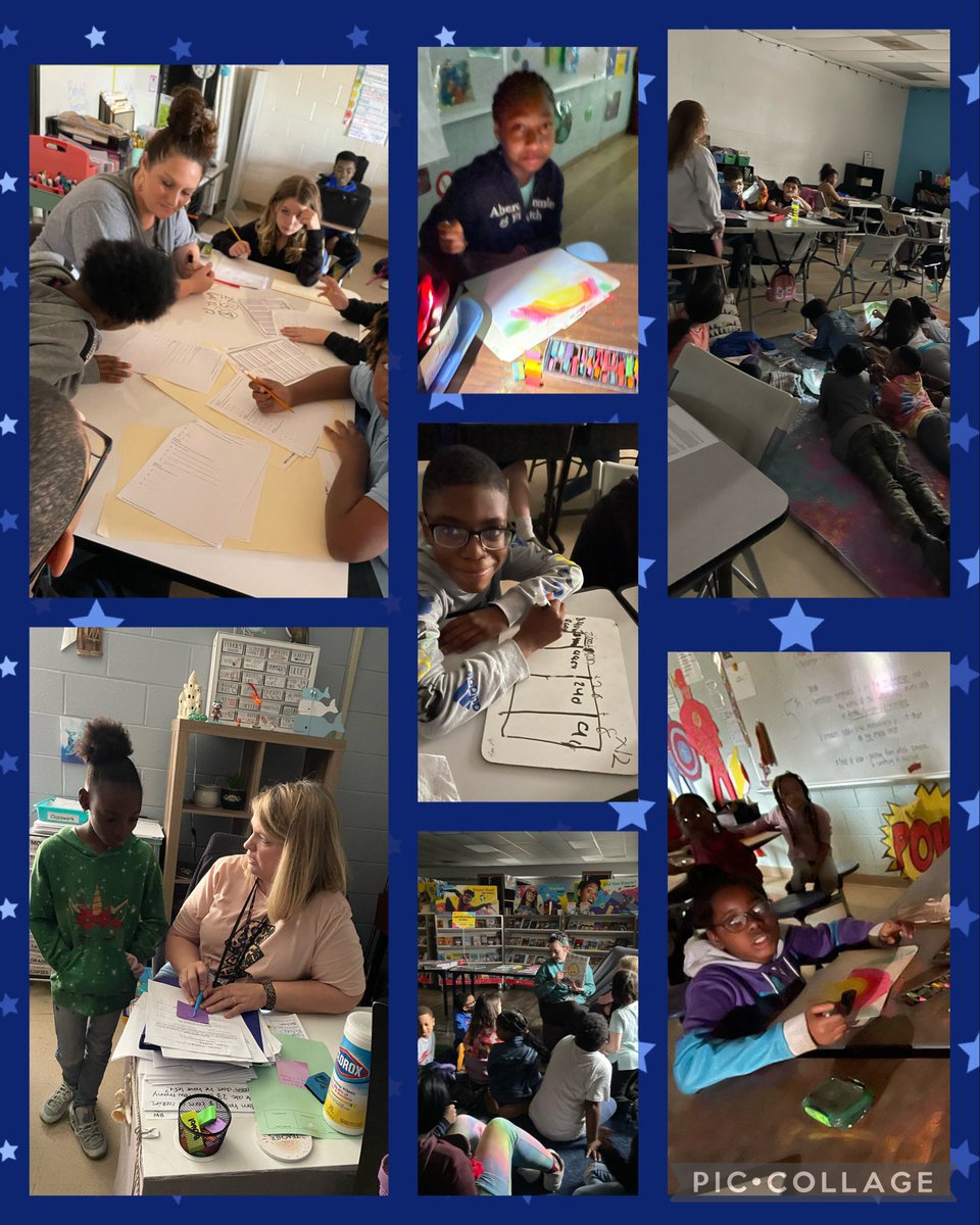 Today’s theme is adapt and succeed. Campus power has been out and our teachers quickly adjusted lessons, pulled out 🔦 flashlights, &amp; kept rocking with their class. Data chats, art lessons, math 📊 small groups, and stories come to life 📚!! #ProblemSolvers #TeamDCS 💙🧡💙🧡