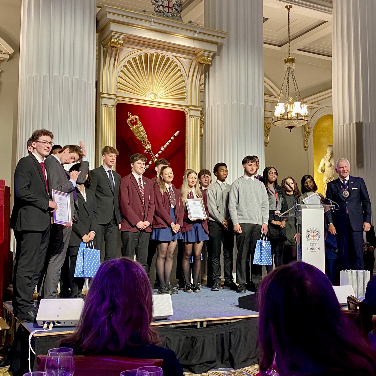 Andrew Marsden (@andrewc_marsden) on Twitter photo A heart-warming evening at the Livery Academy Awards. Some very talented young teams of students.
#cityoflondon #sheriff #Livery #LiveryAcademy #Awards #Students A heart-warming evening at the Livery Academy Awards. Some very talented young teams of students.
#cityoflondon #sheriff #Livery #LiveryAcademy #Awards #Students