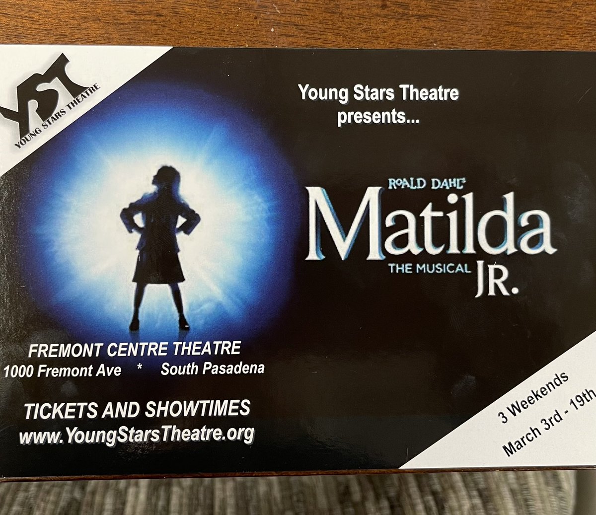 Don’t miss Matilda Jr. Young Stars Theatre Company at Fremont Centre Theatre! #fremontcentretheatre#youngstarstheatre