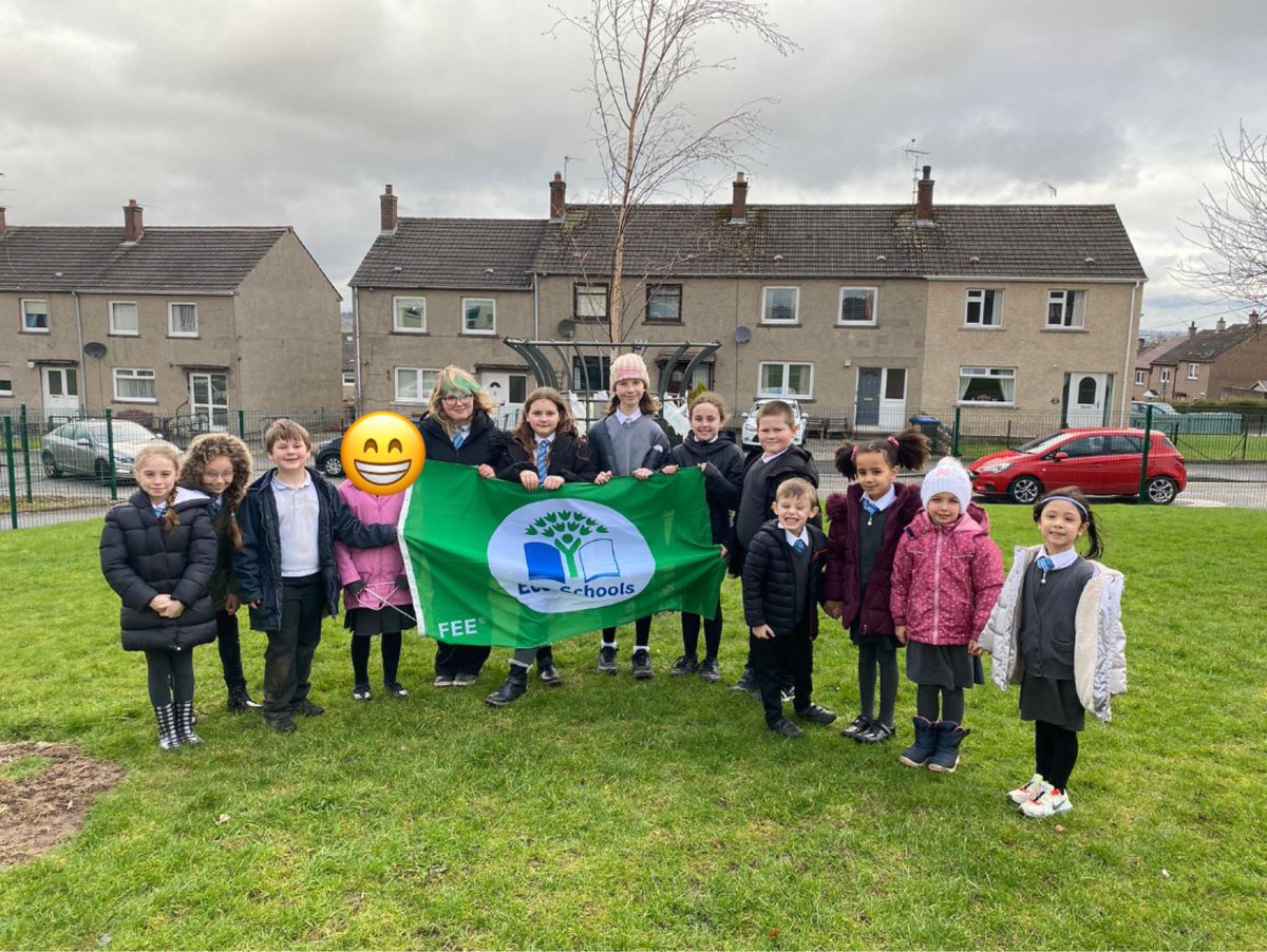 We are delighted to have received our Green Flag from Eco Schools Scotland 💚 Well done to our Eco Committee! #pupilleadership #leadinglearning