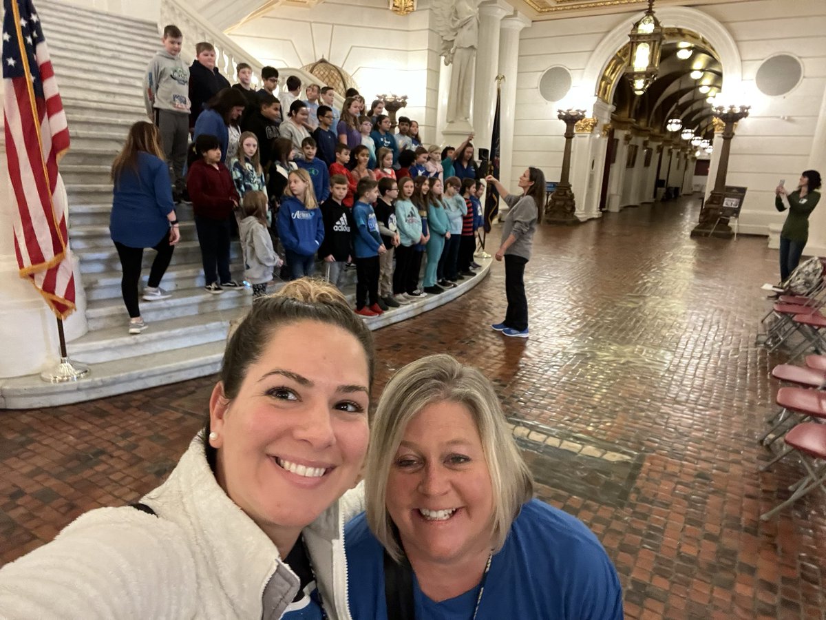 Bear Creek 4th grade field trip to our State Capitol! Thank you to <a href="/RepTomJones/">Rep. Tom Jones</a> for a private tour of the House! You’re a great representative for Lancaster County and Pennsylvania! Appreciate the time you took for us! <a href="/etownPAschools/">etownPAschools</a> <a href="/BearCreekEtown/">Bear Creek School</a>